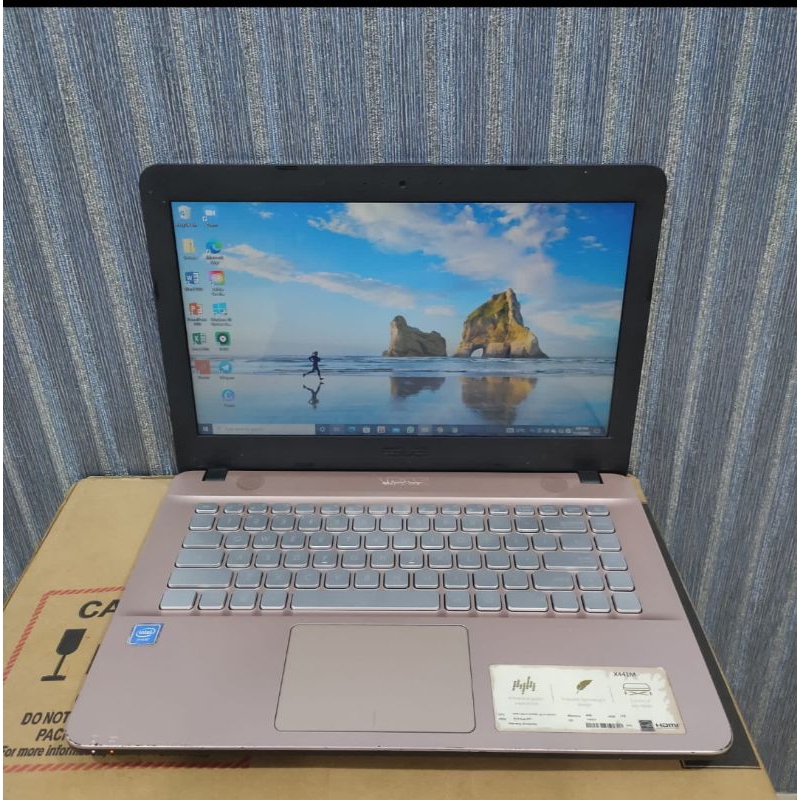 Jual Laptop Asus VivoBook X441MA Intel Celeron N4000 Ram 4Gb/SSD 256GB ...