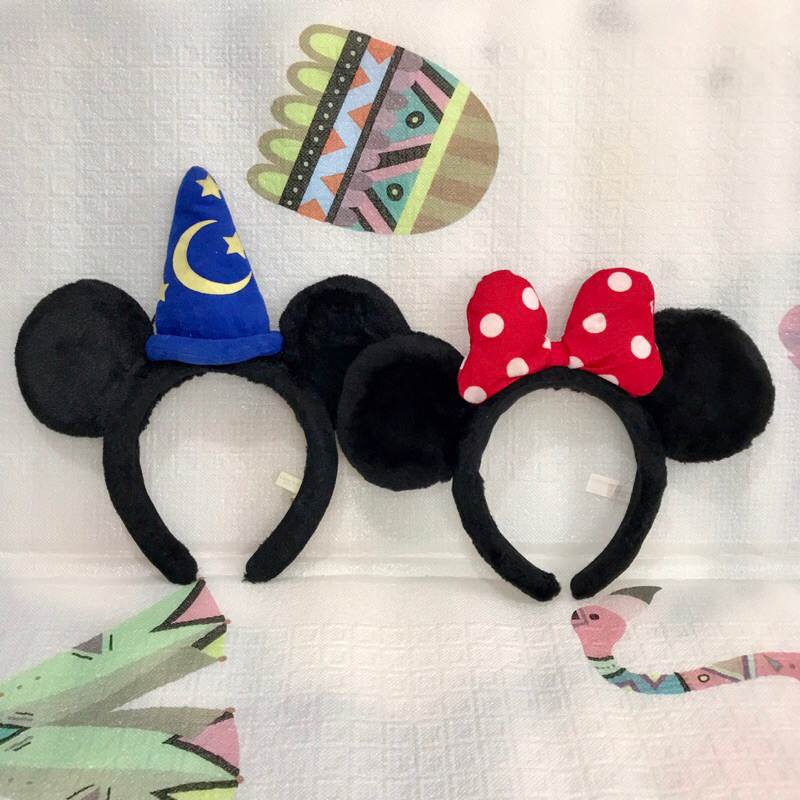 Jual Bando Mickey Penyihir & Minnie Classic Tokyo Disney Resort ...