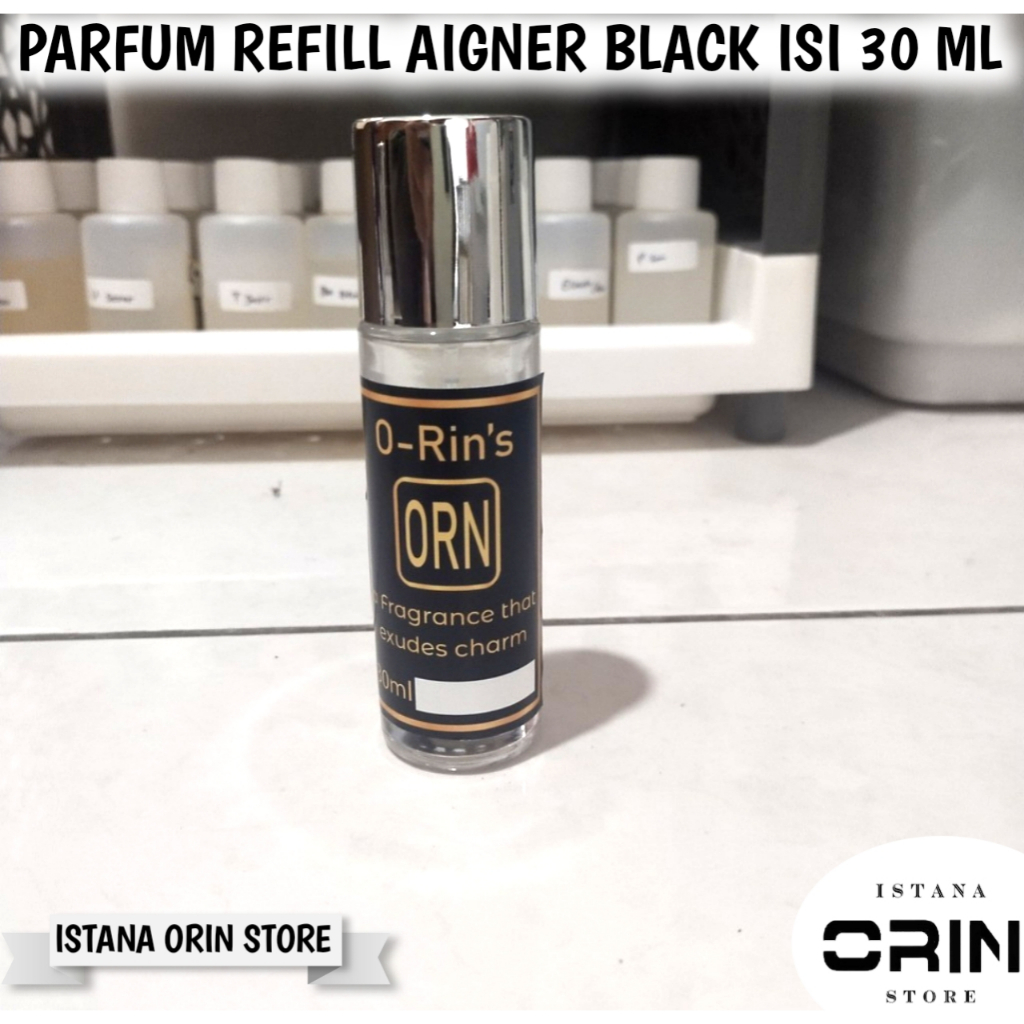 Parfum Refill Aigner Icon Parfum Jual PARFUM REFIL AIGNER BLACK 30