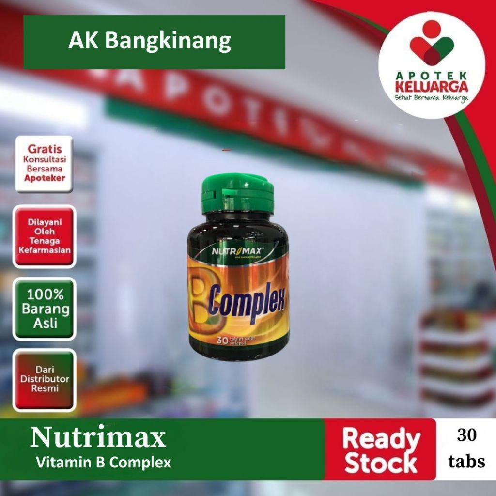 Jual NTX B COMPLEX TAB (30) #MULTIVITAMIN #VITAMINBKOMPLEK | Shopee ...