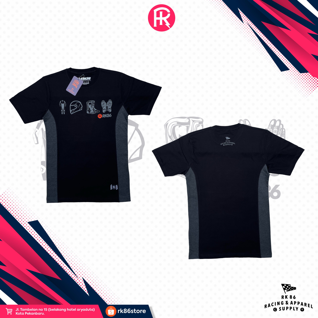 Jual KAOS TSHIRT RK86 RACING APPAREL WEARPACK | Shopee Indonesia
