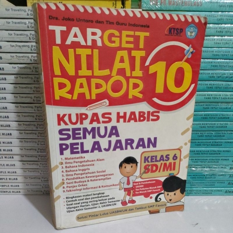 Jual Buku Super Murah - Buku Target Nilai Rapor 10 Kupas Habis Semua ...