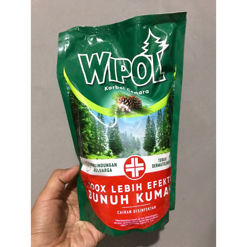 Jual Wipol Karbol Cemara Refil Pembersih Lantai 750ml Shopee Indonesia