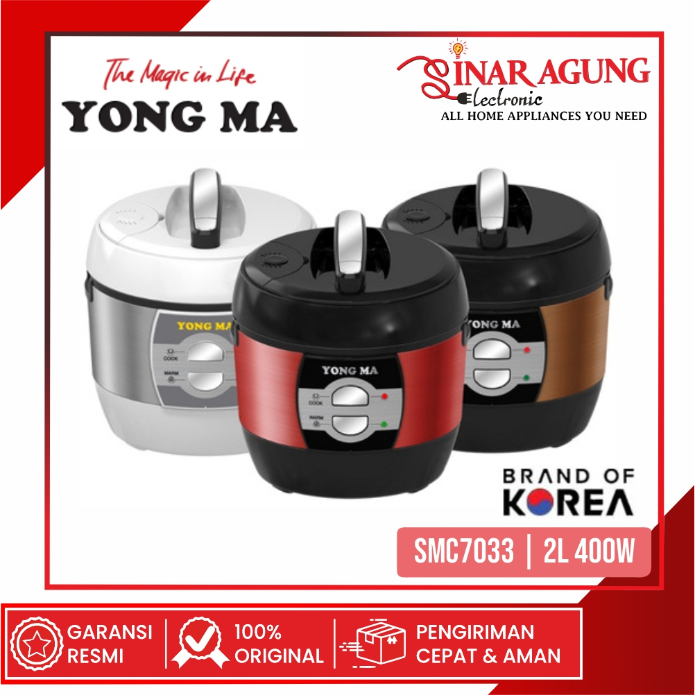 Jual [COD] MAGIC COM / RICE COOKER YONG MA / YONGMA SMC7033 / YMC7033