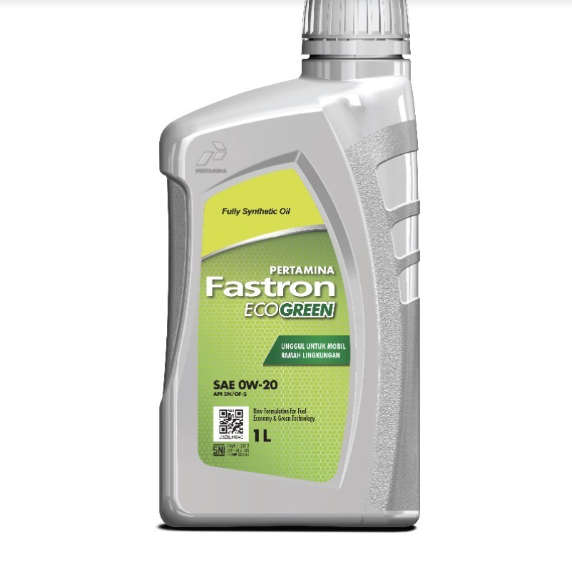 Jual OLI PERTAMINA FASTRON ECO GREEN SAE 0W-20 API SN LCGC ISI 1 LITER ...