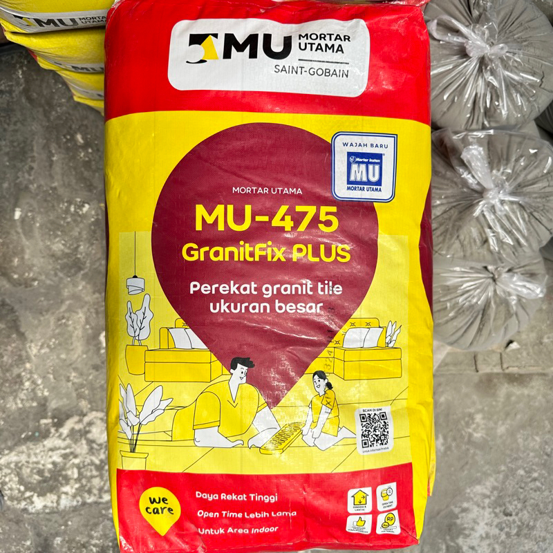 Jual Mu Granitfix Plus Sak Kg Semen Perekat Granit Tile Ukuran