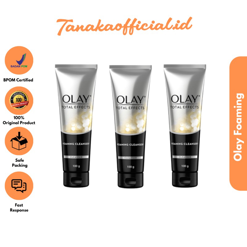 Jual Olay Total Effect 7 In 1 Foaming Cleanser 100ml Shopee Indonesia 5934