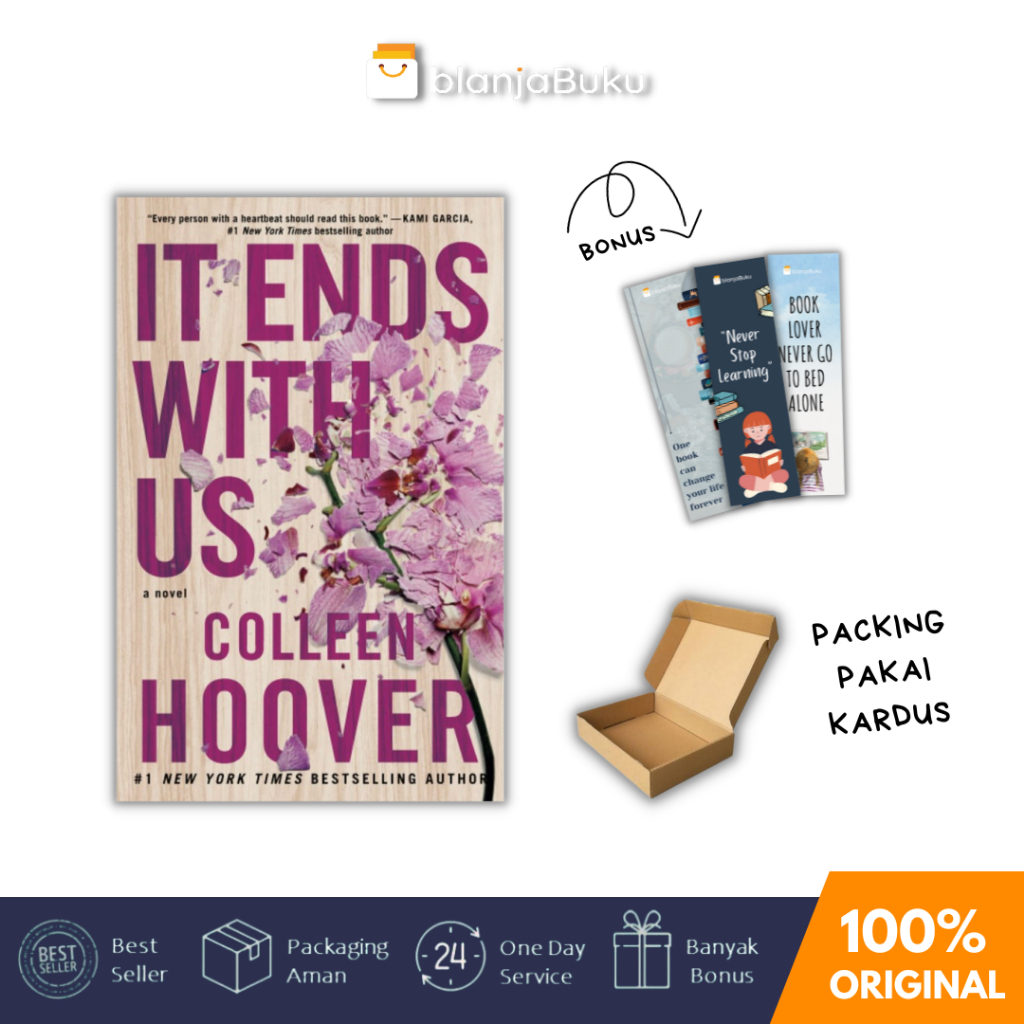 Jual It Ends with Us - Colleen Hoover (Buku Import) | Shopee Indonesia