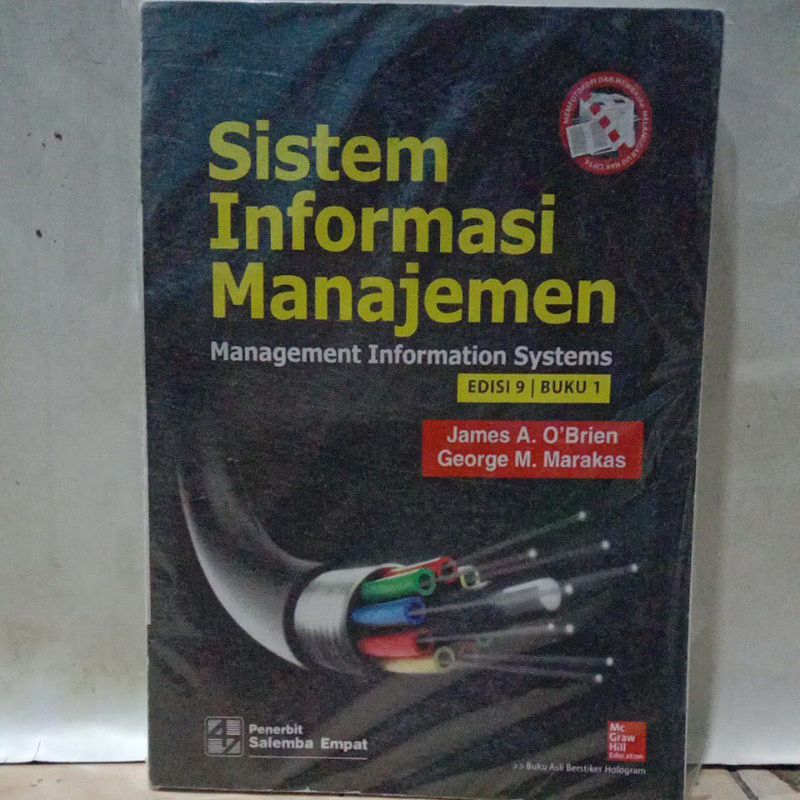 Jual Sistem Informasi Manajemen Edisi 9 Buku 1 Oleh James | Shopee ...