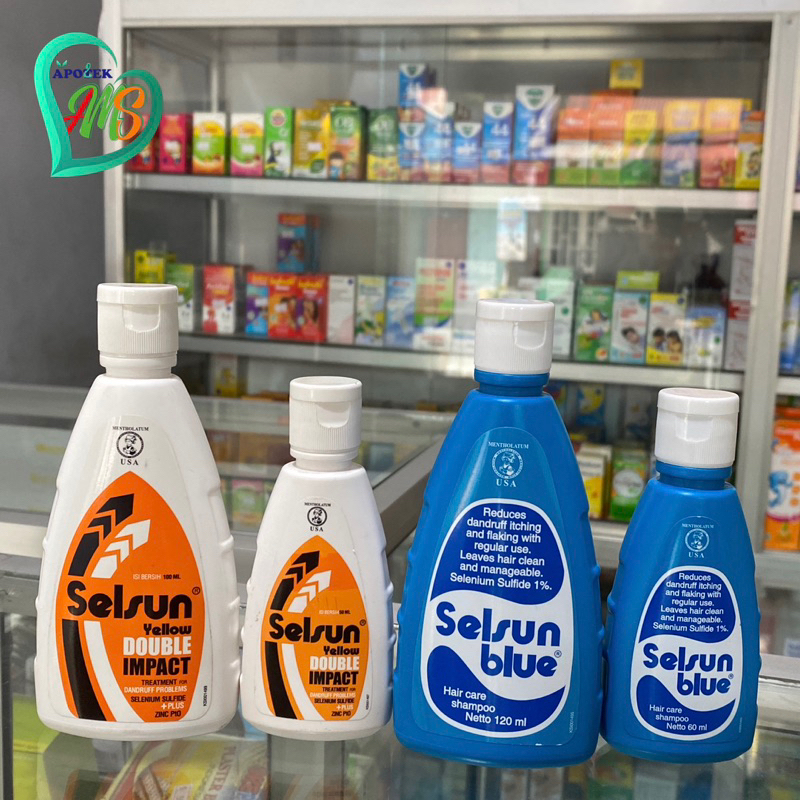 Jual Selsun Blue dan Selsun Yellow | 60 ML dan 120 ML | Shopee Indonesia