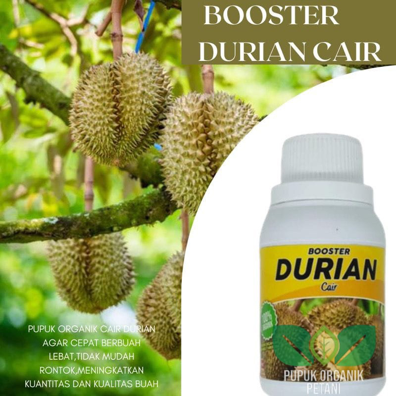 Jual Pupuk Organik Booster Durian Booster Cair Durian Musang King