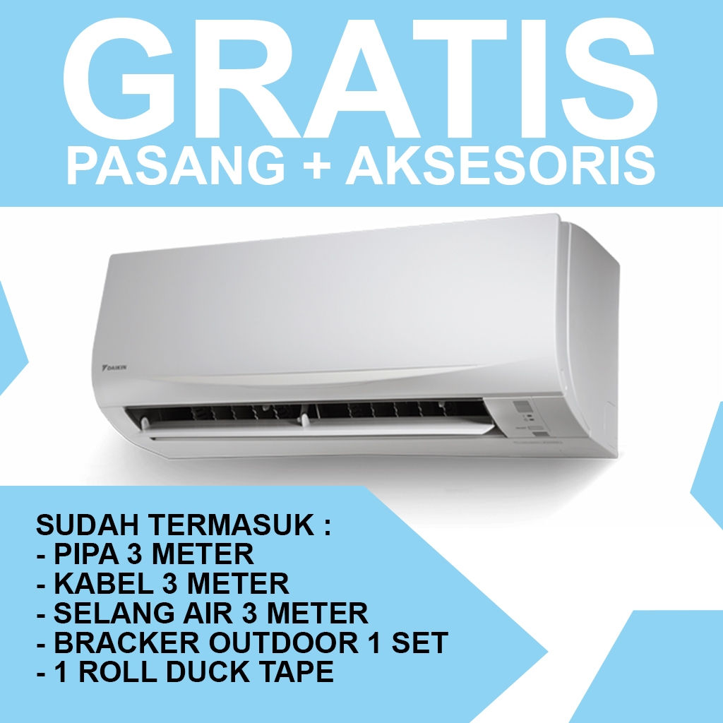 Jual AC Daikin 1/2 PK FTC15NV14 (Thailand) | Shopee Indonesia