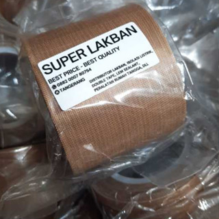 Jual Lakban Isolasi Tahan Panas C Teflon Tape Ptfe Coklat Selotip