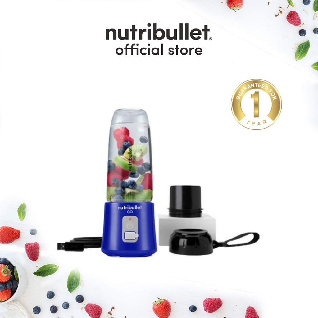 Promo Nutribullet Go Black Mini Juicer Blender Portable 385ml - Kota  Surabaya - Mrs Organic Surabaya