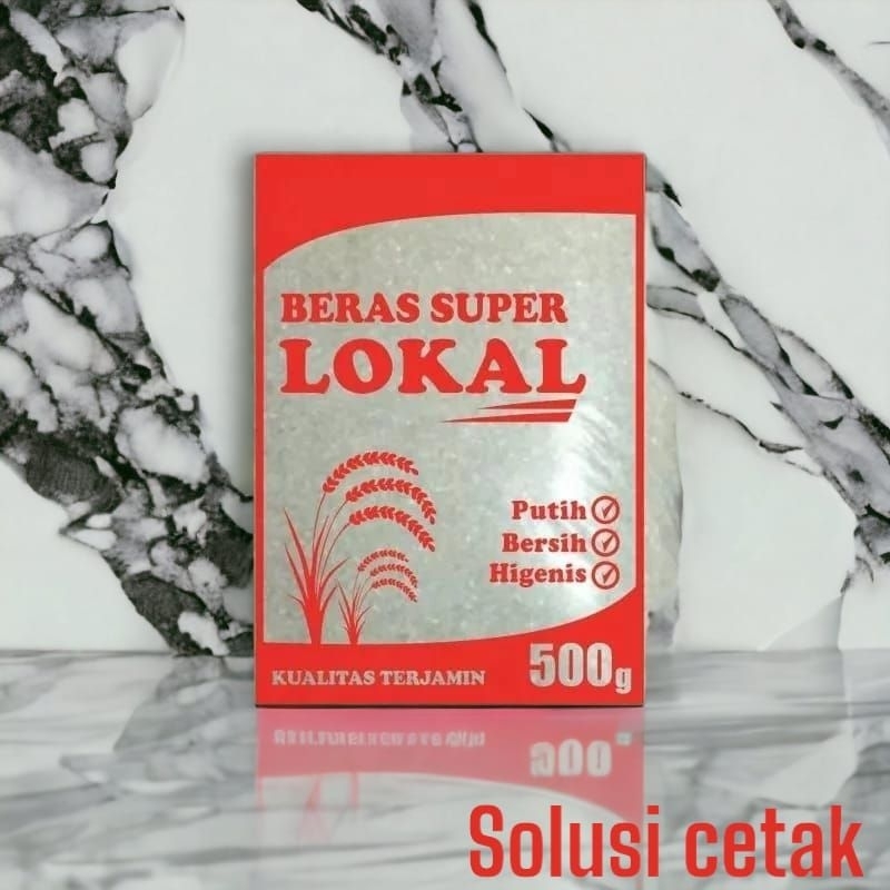 Jual (ISI 25 PCS)PLASTIK KEMASAN BERAS 500 GRAM/PLASTIK BERAS/KANTONG ...