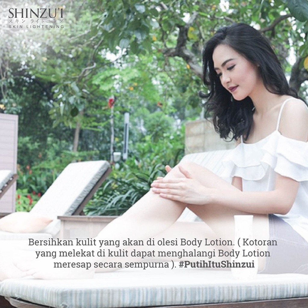 Jual SHINZUI Skin Lightening Body Lotion UV Protection 100ml / Hand ...