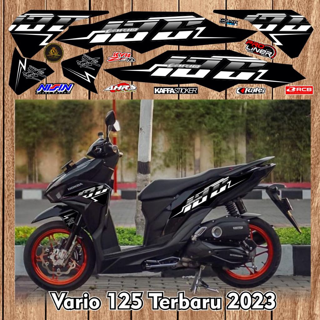 Jual Sticker Striping decal vario new 150-125, Sticker New Vario 125 ...