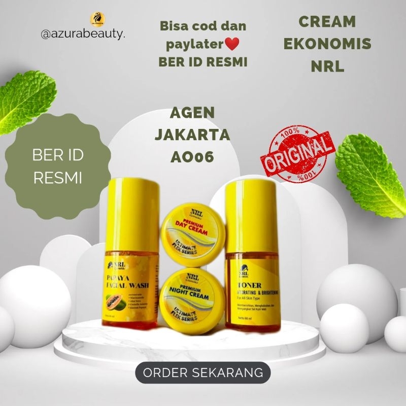 Jual Crim Krim Cream Nrl New Original Kemasan Embos Dan Barkot Shopee Indonesia