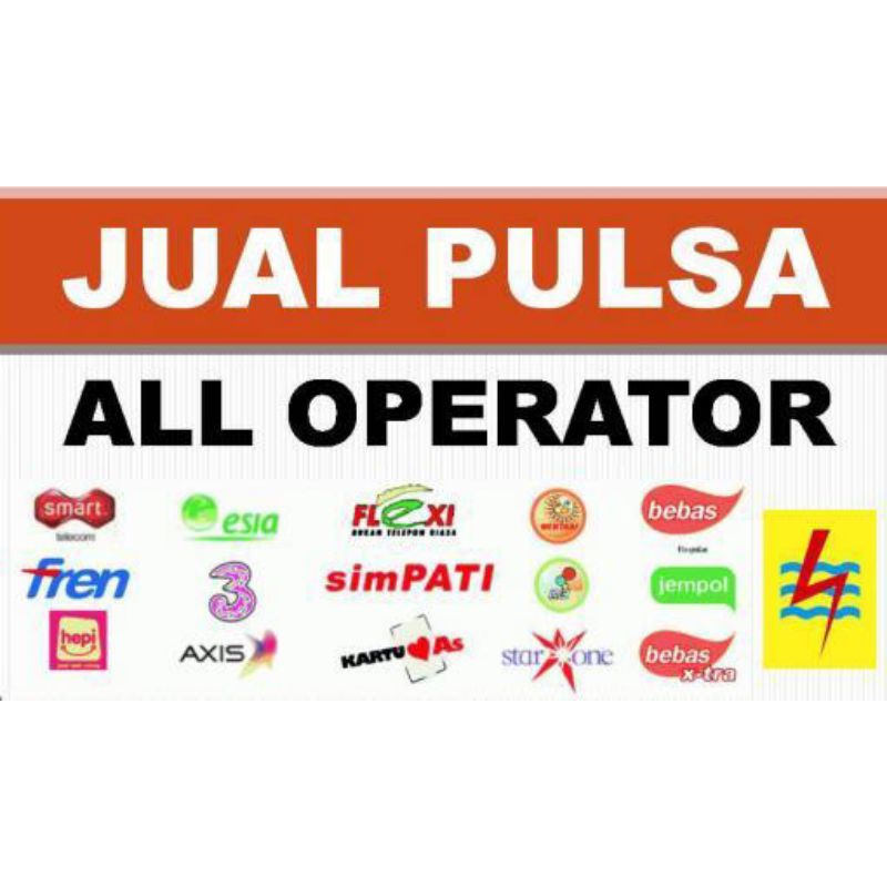 Jual Jual Pulsa All Operator (5 menit sampai) | Shopee Indonesia