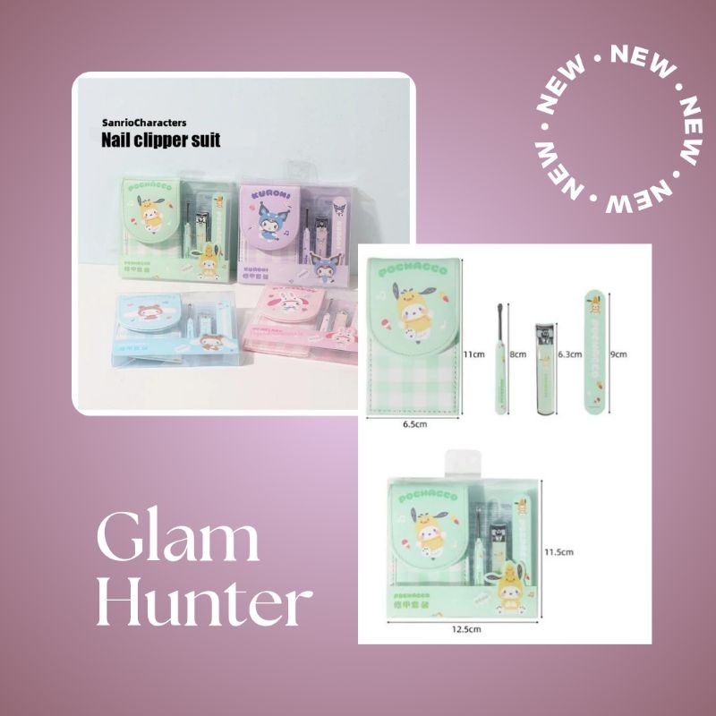 Jual MINISO SANRIO MANICURE KIT SET ISI 3 Shopee Indonesia