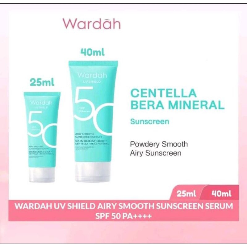 Jual Wardah Uv Shield Airy Smooth Spf Pa Shopee Indonesia