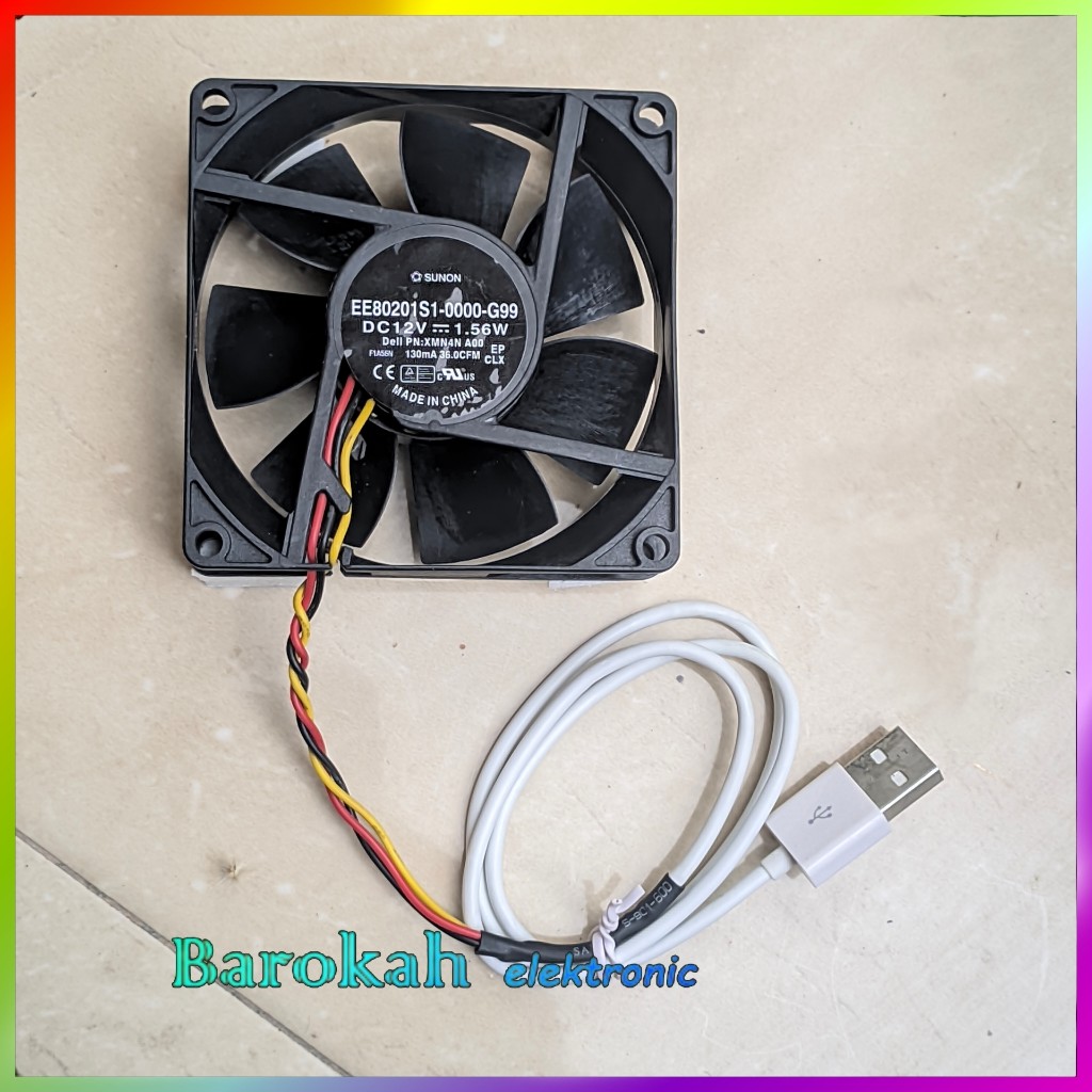 Jual Kipas 8x8 pendingin STB Set top Box wifi mifi modem termurah ...