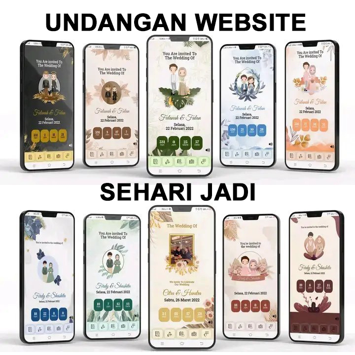 Undangan Digital Website Pernikahan