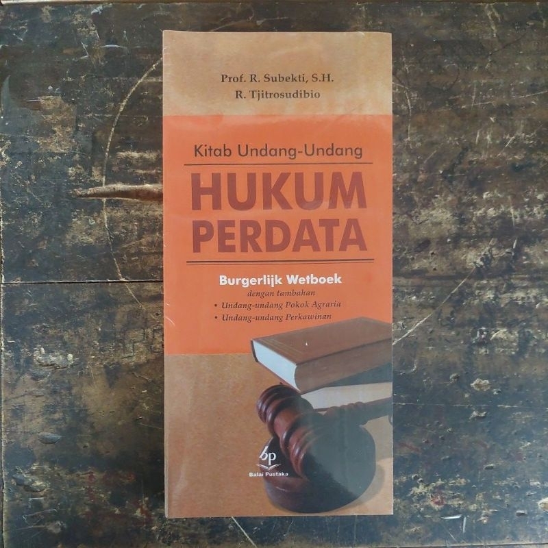 Jual Kitab Undang Undang Hukum Perdata Burgerlijk Wetboek Shopee