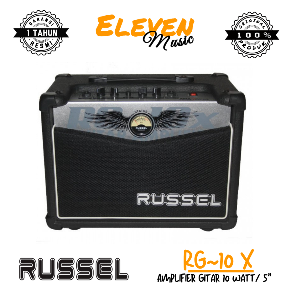 Jual Russel RG10x Amplifier Gitar 10Watt 5