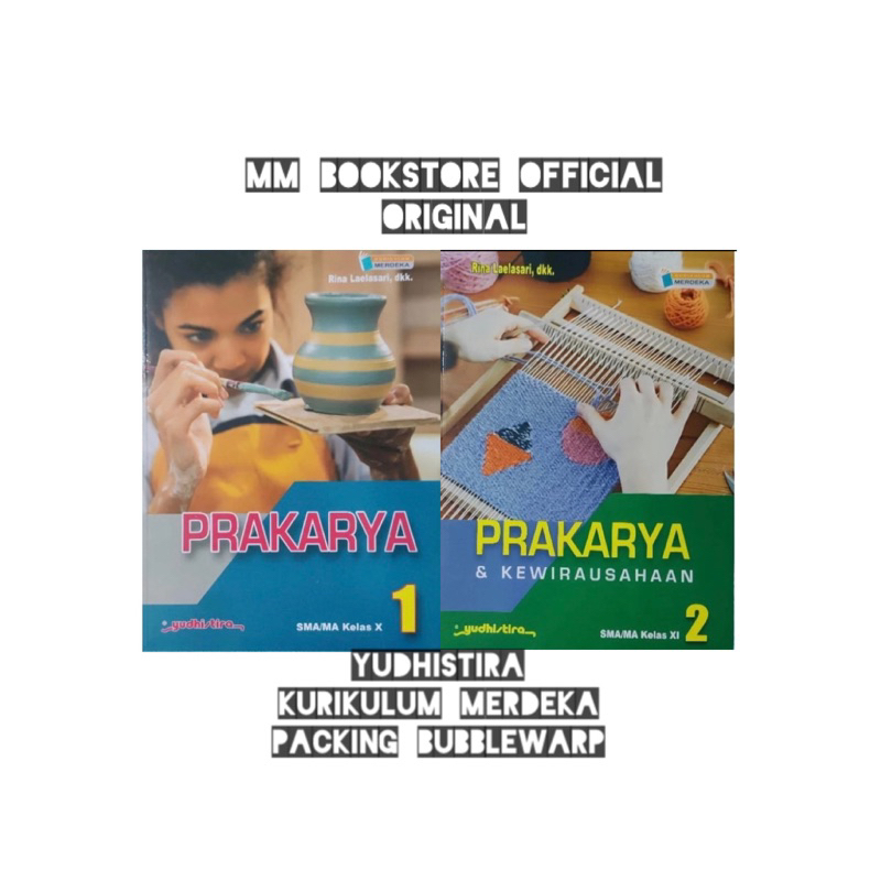 Jual BUKU PRAKARYA SMA/MA KELAS 10 11 12 KURIKULUM MERDEKA YUDHISTIRA ...