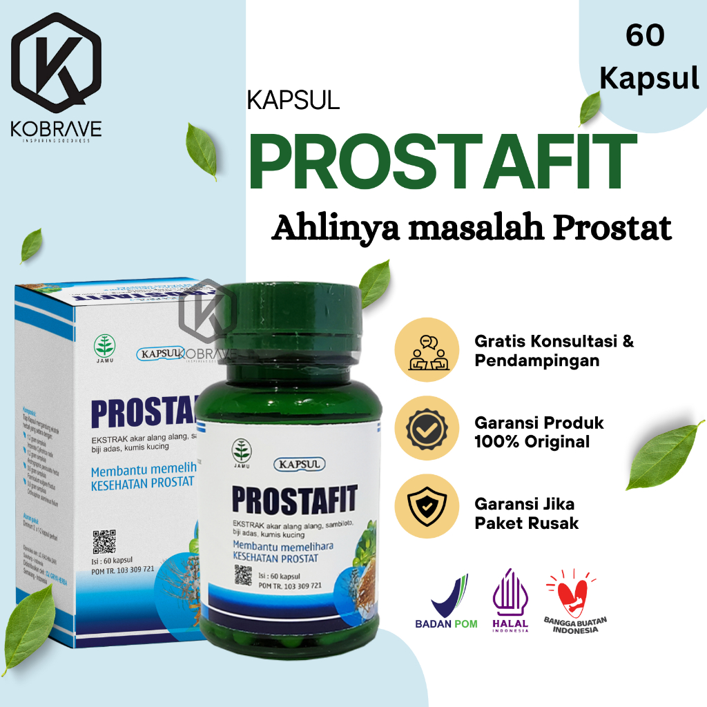 Jual Prostafit Kapsul Obat Herbal Alami Prostat Melancarkan Buang Air Kecil Paling Ampuh 1226