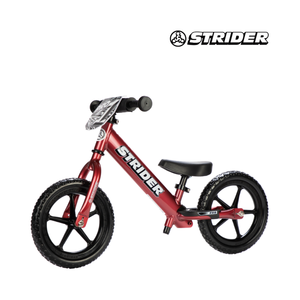 Jual STRIDER Balance Bike 12 Pro Metalic Maroon Limited Edition Color Shopee Indonesia