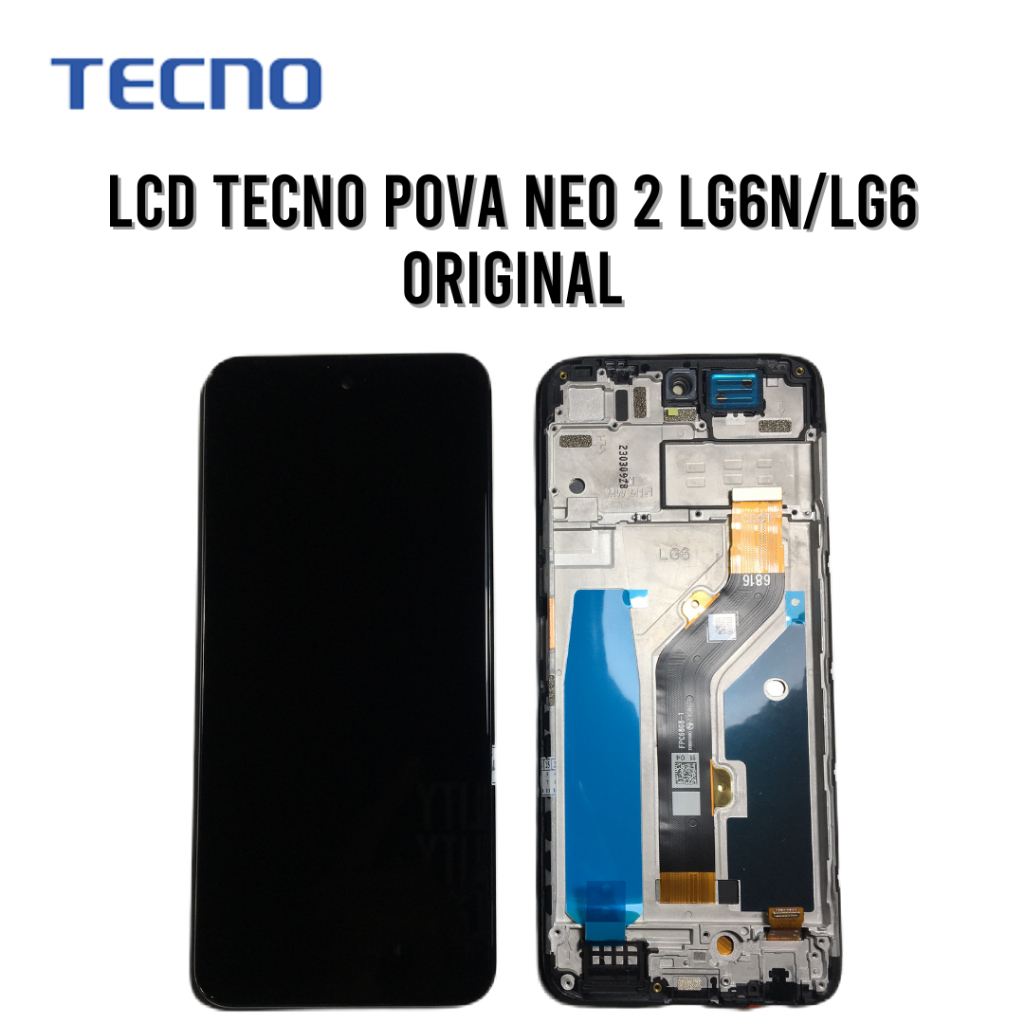 Jual LCD TOUCHSCREEN TECNO POVA NEO 2 LG6 / LG6N ORIGINAL | Shopee ...