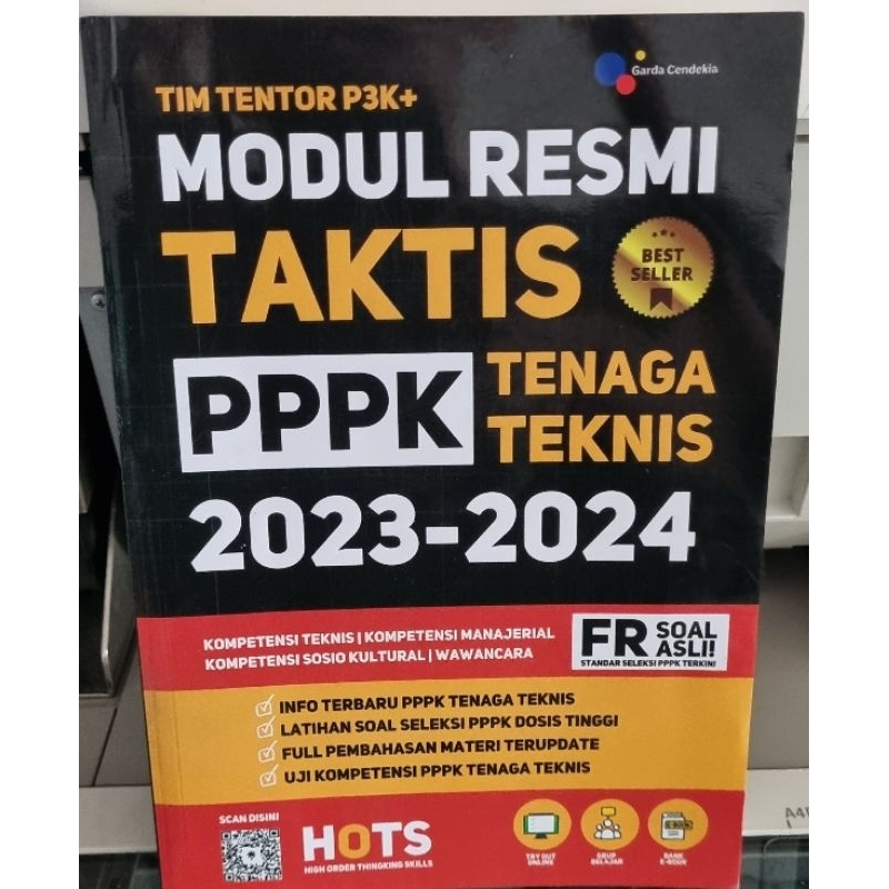 Jual MODUL RESMI TAKTIS PPPK TENAGA TEKNIS 2023-2024 | Shopee Indonesia