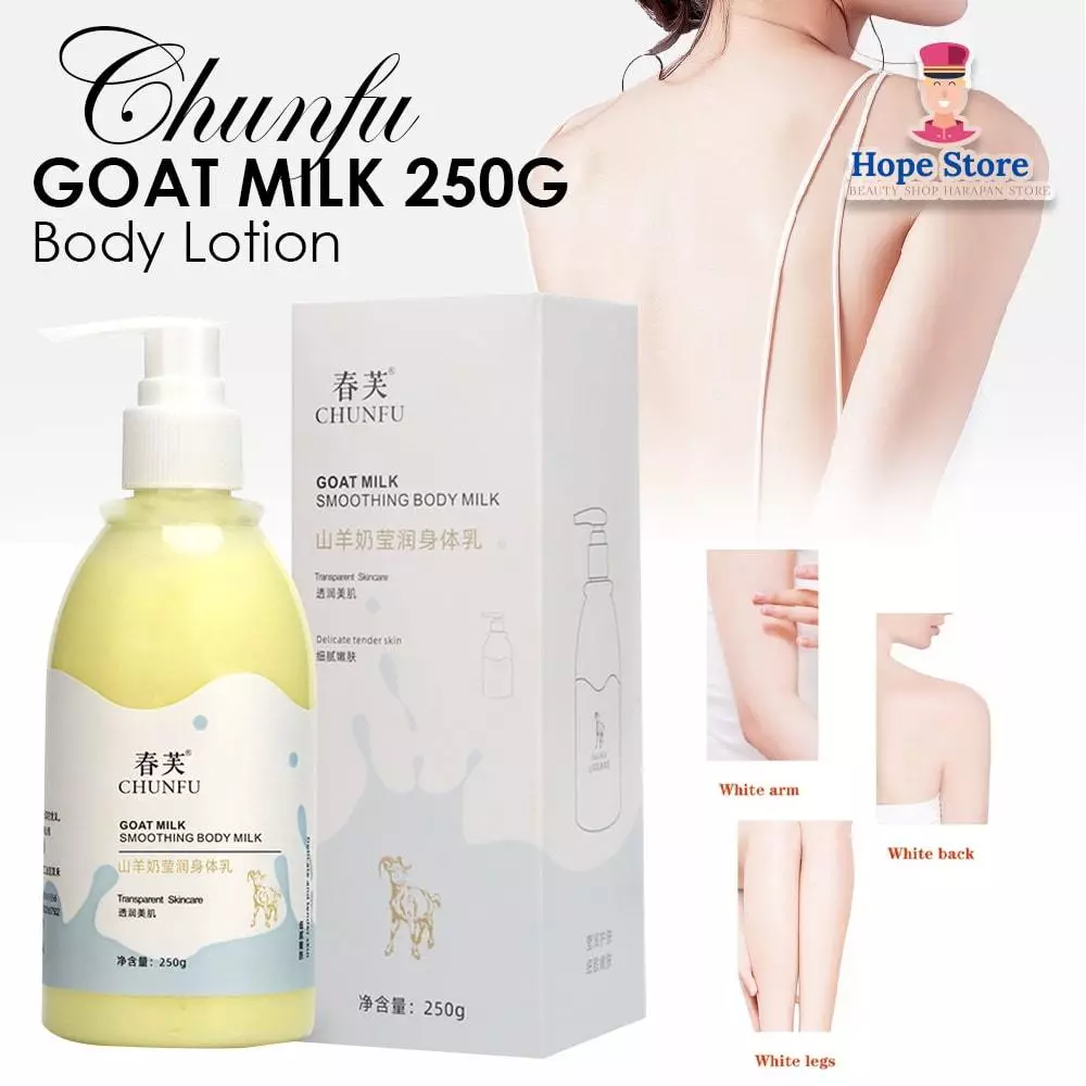 Chunfu Goats Milk Hand Body Lation Susu Kambing Perawatan Seluruh Badan Dengan Keharuman Tahan 24jam | AutoStock