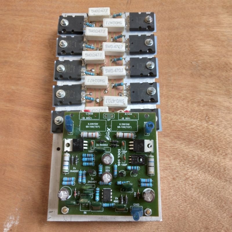 Jual KIT POWER AMPLIFIER DRIVER SOCL 506 PLUS FINAL KIT POWER BALAP