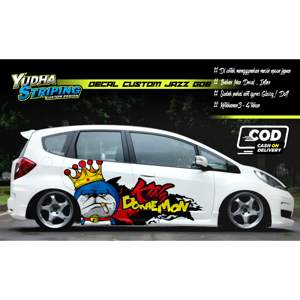 Agya Decal Custom: Ekspresikan Dirimu Lewat Sentuhan Personal di Si Mungil