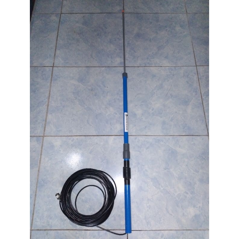 Jual ANTENA HT/RIG FLOWERPOT ALUMNIUM KABEL RG58 PANJANG 20 METER ...