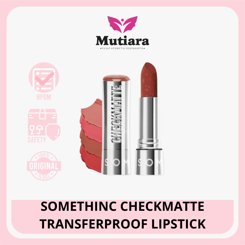 Jual SOMETHINC CHECKMATTE TRANSFERPROOF LIPSTICK | Shopee Indonesia