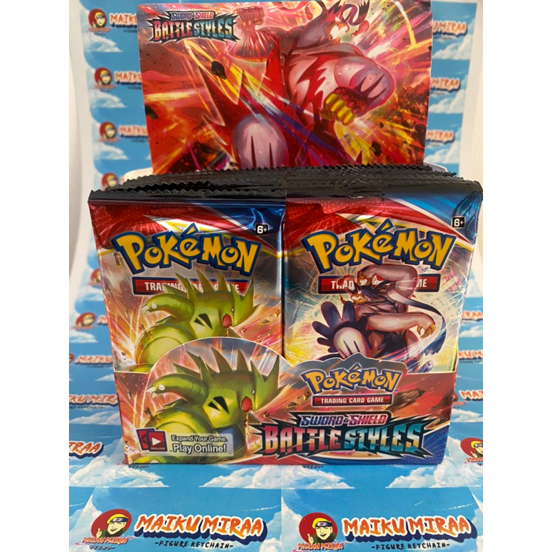 Jual Kartu Pokemon Booster Sword and Shield Battle Styles | Shopee Indonesia