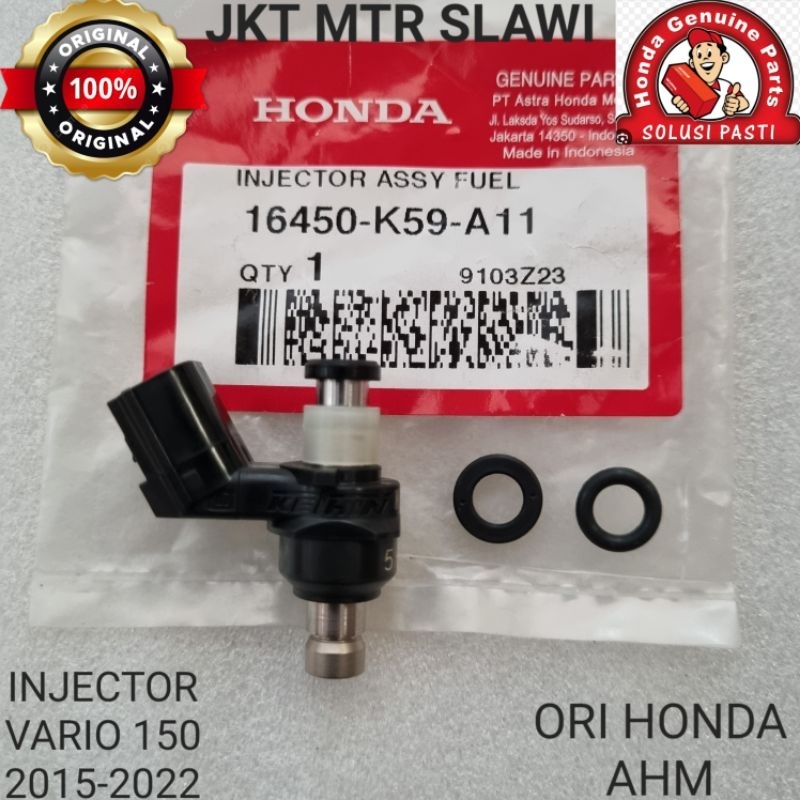 Jual 16450-K59-A11 injector injektor vario 150 vario 125 2015-2020 hole ...