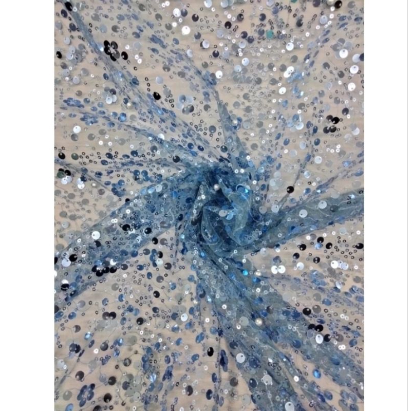 Jual Bahan/kain sequin spangle/tille sequin/sequin mix mutiara | Shopee ...