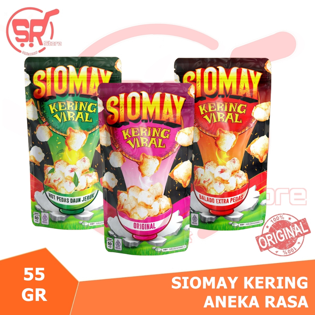 Jual Siomay Kering Viral Camilan Viral Siomay Kering Viral Original