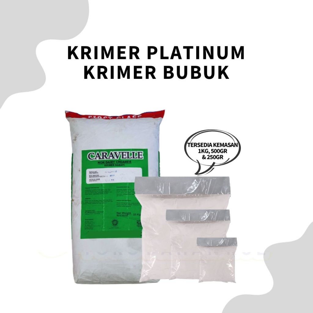 Jual Krimer Platinum / Caravelle Bubuk Krimer REPACK 1KG | Shopee Indonesia