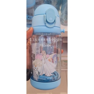 MINISO Marvel Water Bottle with Straw BPA-Free Strap Plastic Water