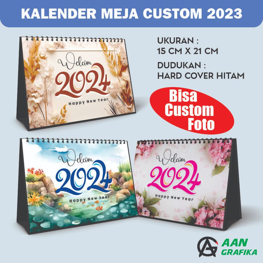 Jual KALENDER MEJA 2024 | KALENDER DUDUK 2024 SPRIRAL | KALENDER CUSTOM ...