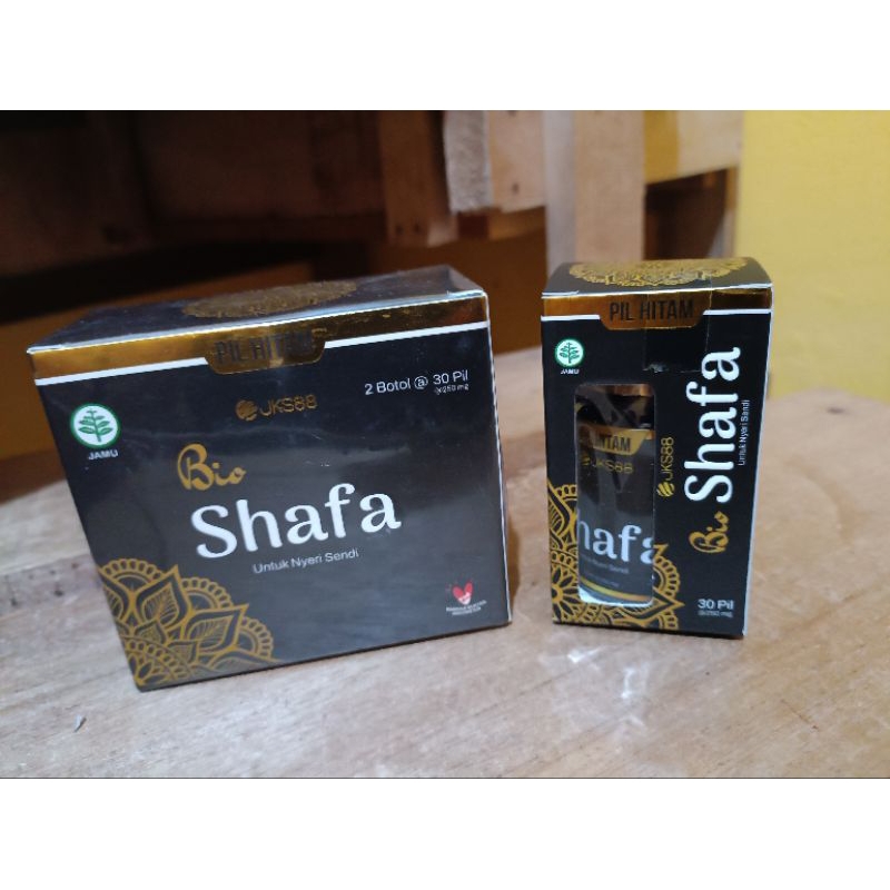 Jual PIL HITAM AJAIB BIO SHAFA 1 BOX ISI 2 BOTOL 60 BUTIR | Shopee ...