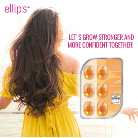 Jual ELLIPS Hair Vitamin Rambut Series Blister / Pro Keratin / Balinese ...
