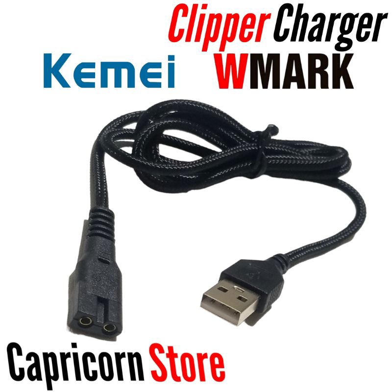 Jual Charger Kemei Wmark Kabel Cas Pengisi Daya Mesin Cukur Shopee