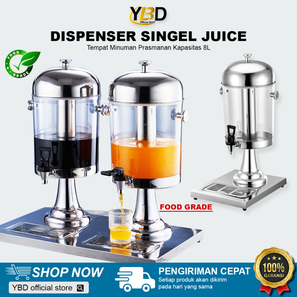 Jual Dispenser juice prasmanan kapasitas 8L & 16L / Tempat Minuman Jus